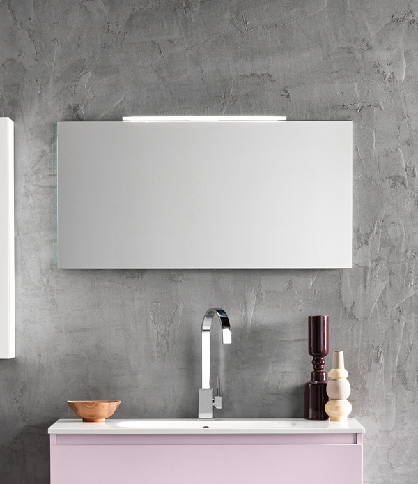Specchio bagno 90x60 cm economico con lampada led
